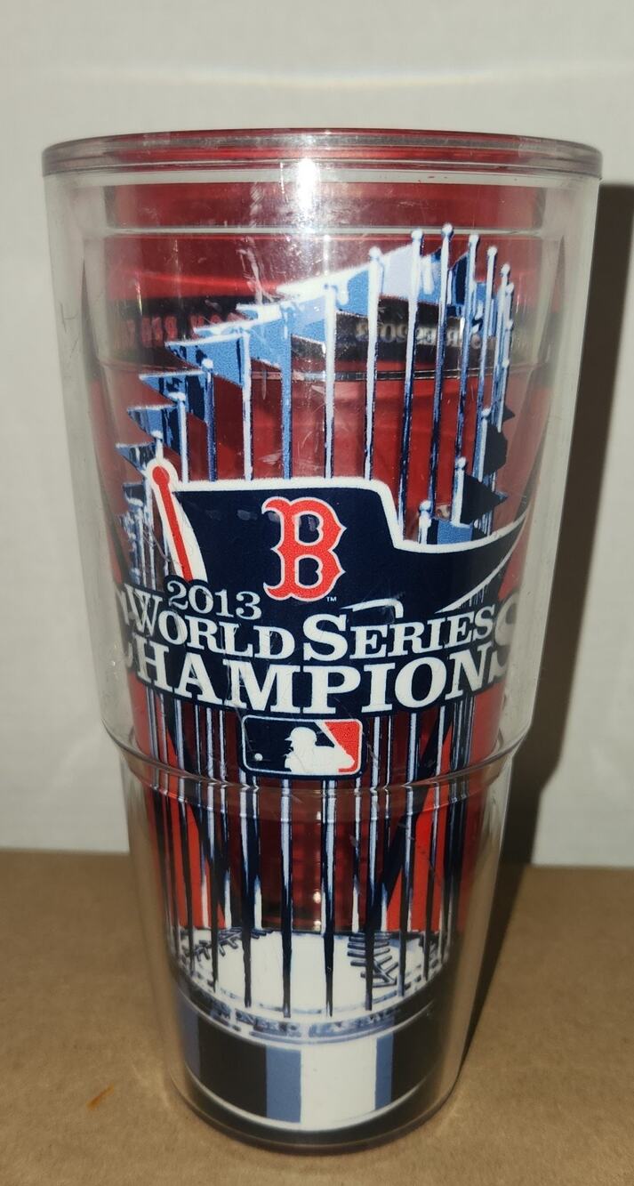 Boston Red Sox 2013 World Series Champions Tervis Tumbler 24oz MLB NO LID
